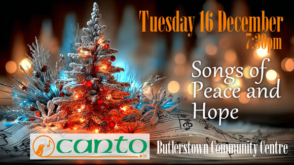 Songs of Peace and Hope - Tue 16 December