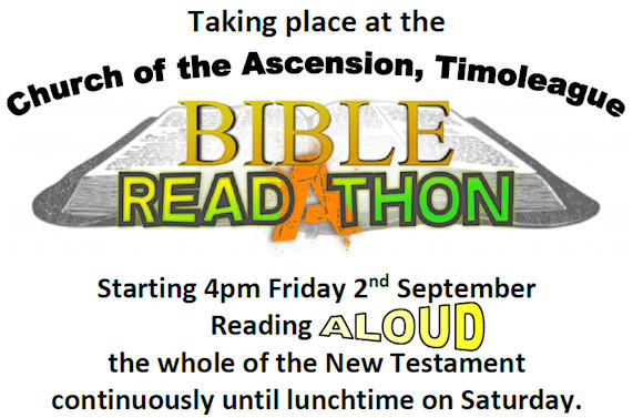 Bible Read-a-thon - Fri 4 Sep