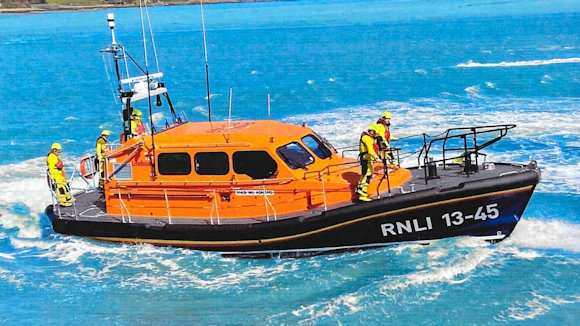 Courtmacsherry RNLI Lifeboat 13-45 "Val Adnams"