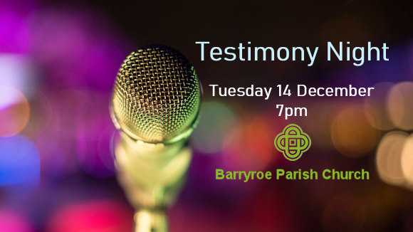 Testimony Night - Tue 14 Dec 2021
